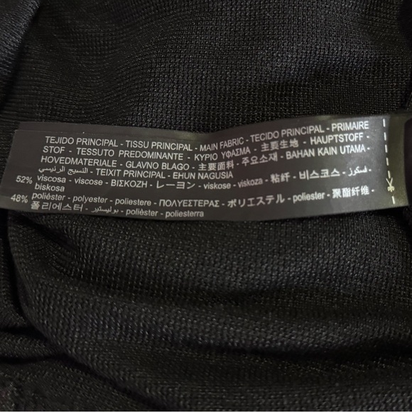 Zara | Black Knit Lace Trim Tank | Size L | EUC - Picture 7 of 7